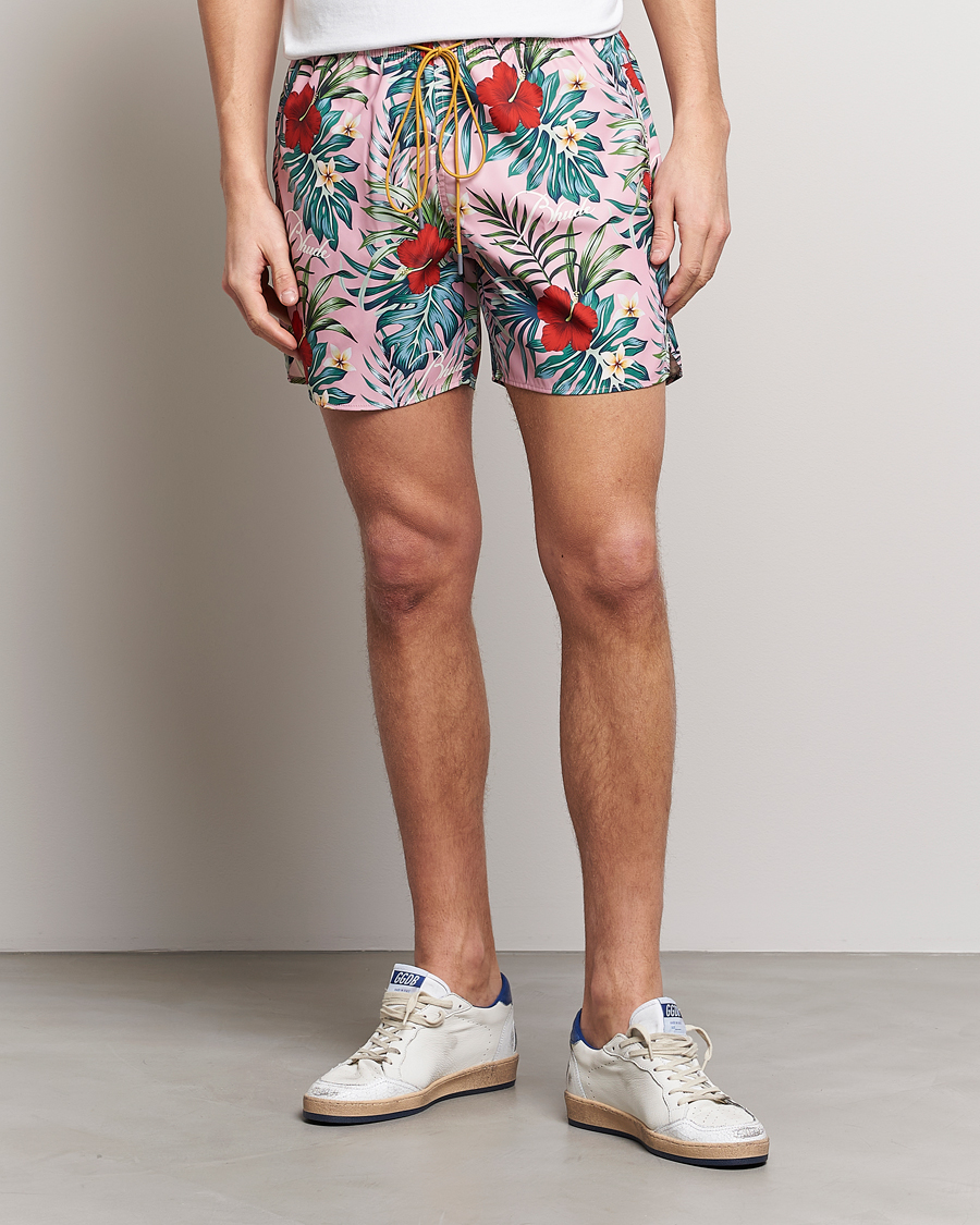 Herren | Badehosen | Rhude | Hawaiian Swim Trunks Muave Multi