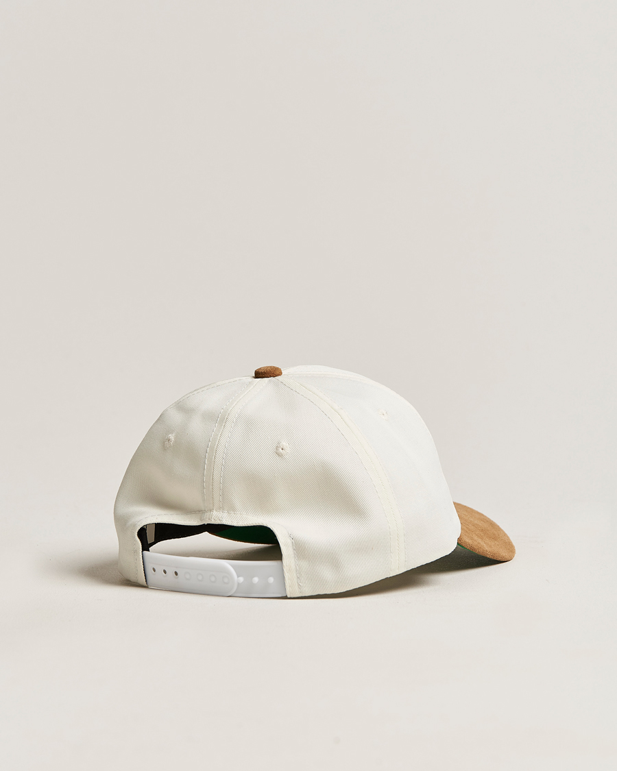 Herren | Rhude Suede Crest Cap Beige | Rhude | Suede Crest Cap Beige