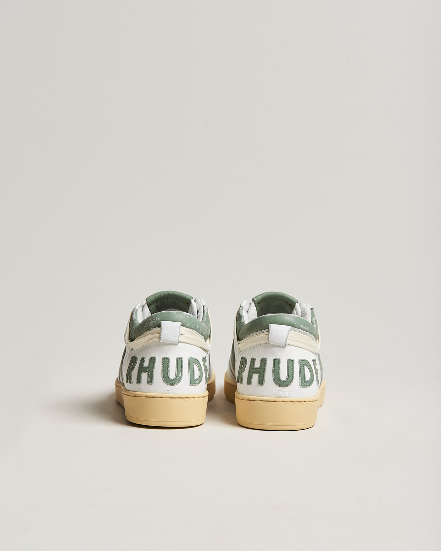 Herren | Rhude Rhecess Sneakers White/Sage | Rhude | Rhecess Sneakers White/Sage