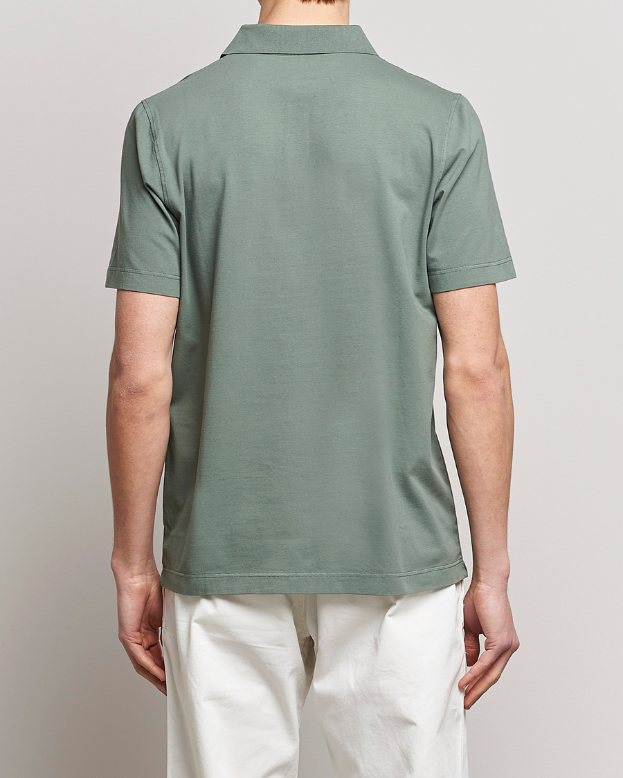 Herren | Poloshirts | SEASE | Short Sleeve Jersey Polo Sage