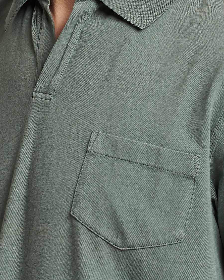 Herren | Poloshirts | SEASE | Short Sleeve Jersey Polo Sage