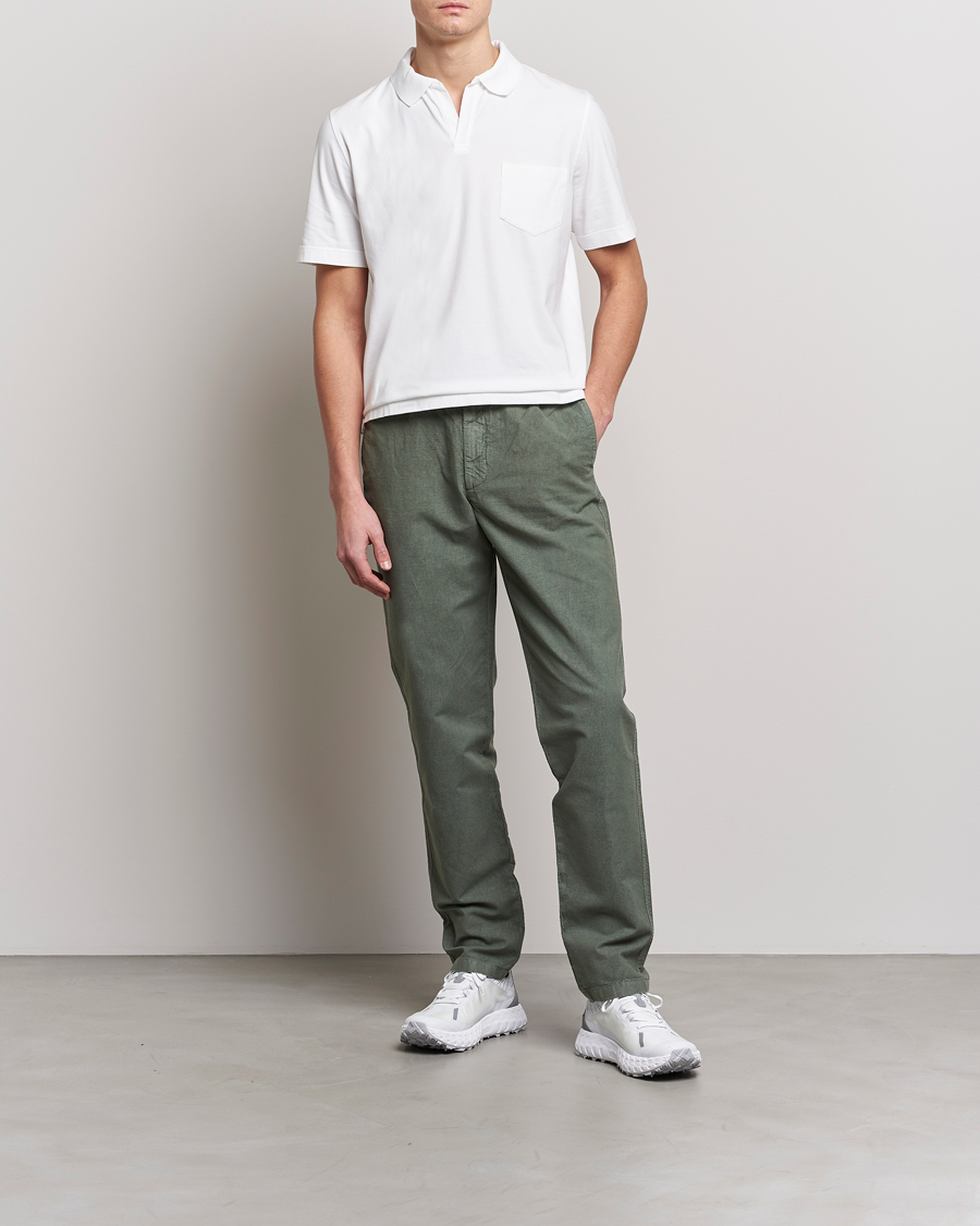 Herren | Poloshirts | SEASE | Short Sleeve Jersey Polo White