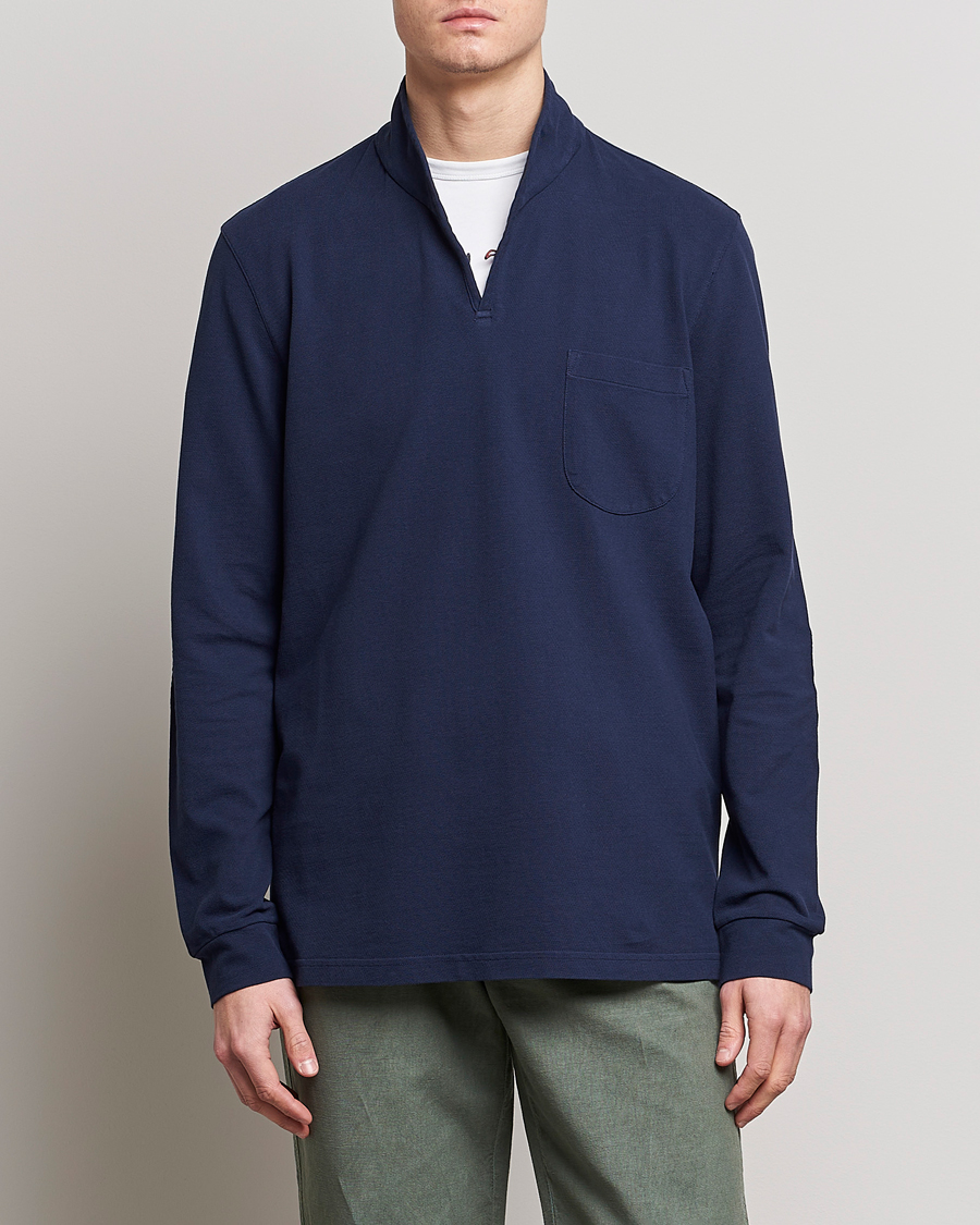 Herren | Pullover | SEASE | Elen Piquet Polo Navy