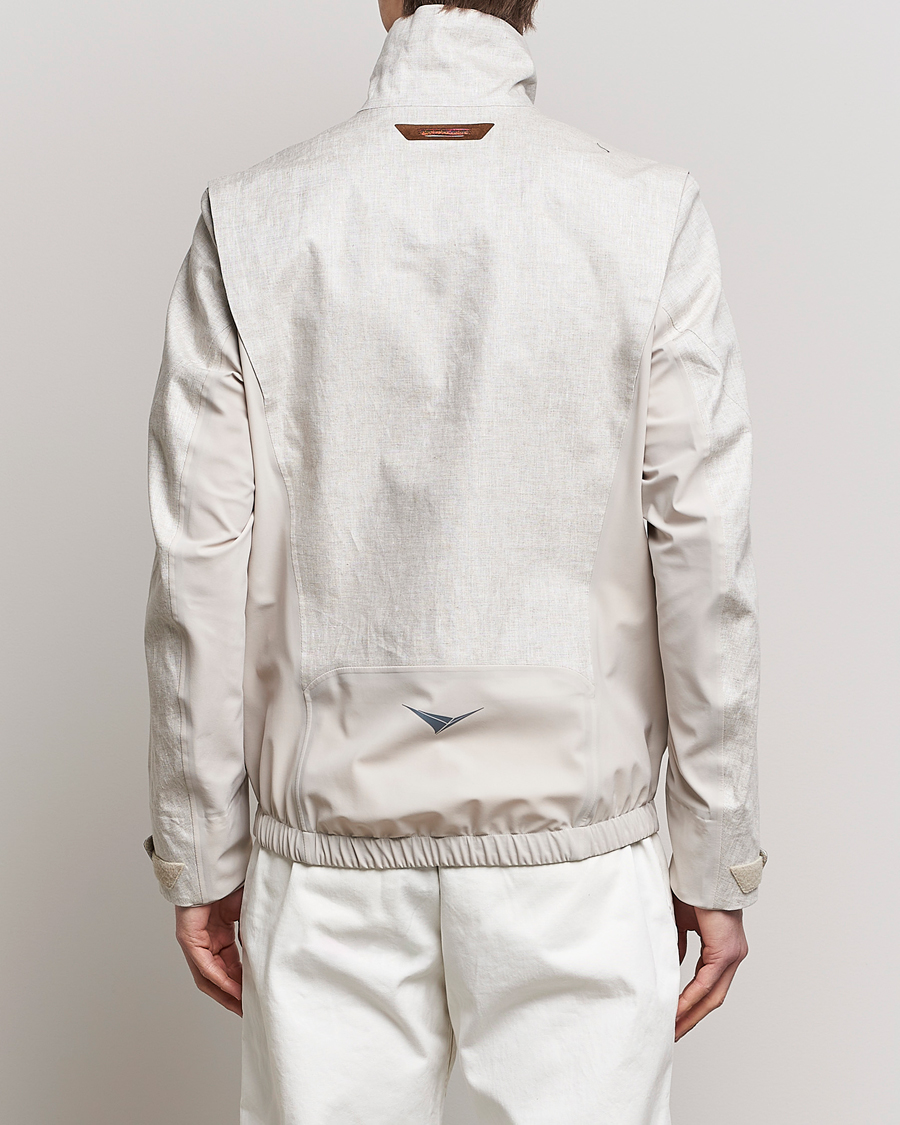 Herren | Jacken | SEASE | Windseeker Linen Jacket Light Beige