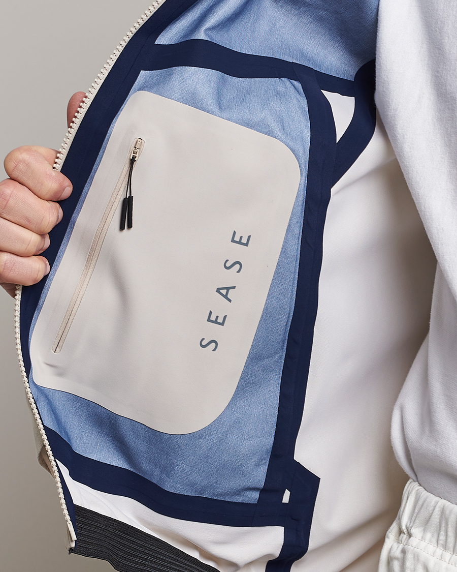 Herren | Jacken | SEASE | Windseeker Linen Jacket Light Beige