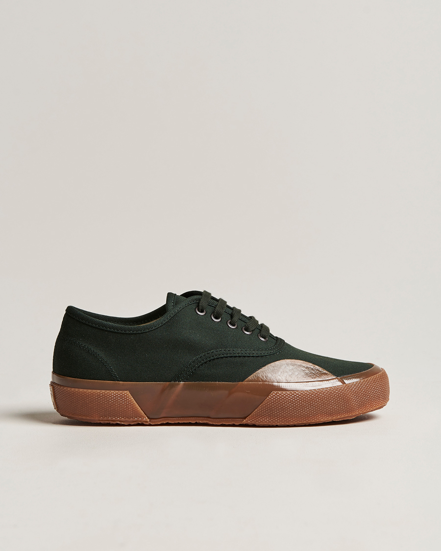 Herren | Superga Artifact Deck Canvas Sneaker Dark Green | Superga | Artifact Deck Canvas Sneaker Dark Green