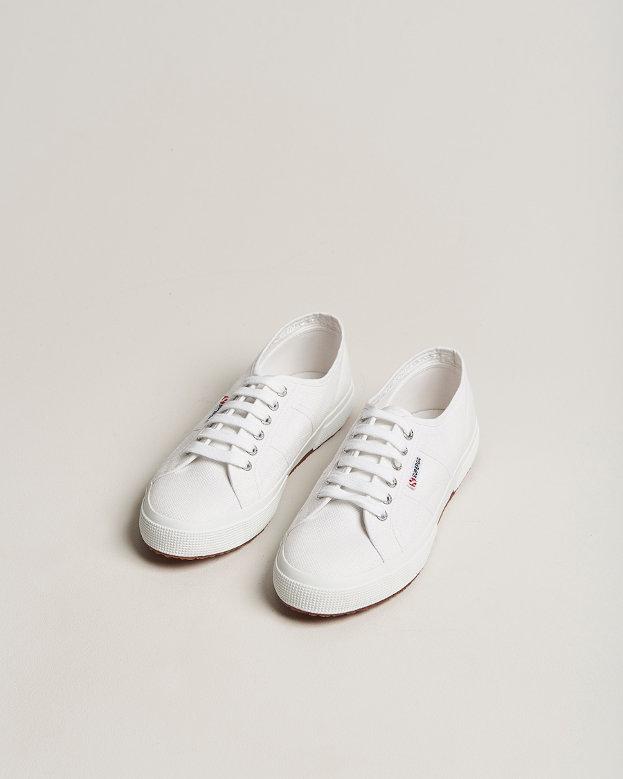Herren | Italian Department | Superga | Canvas Sneaker White