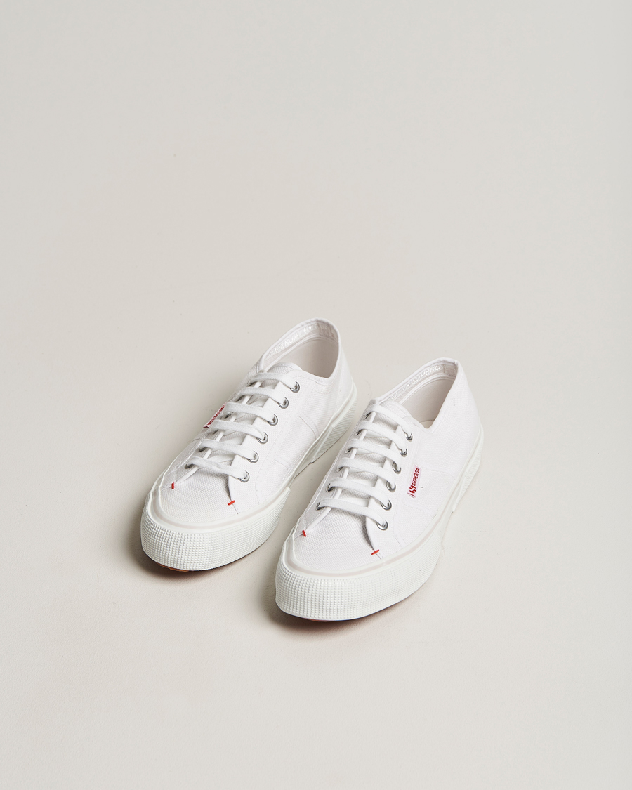 Herren | Italian Department | Superga | 2490 Bold Canvas Sneaker White