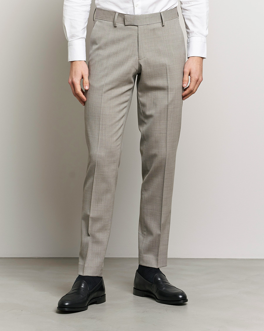 Herren | Hosen | Tiger of Sweden | Tordon Wool Trousers Irish Cream