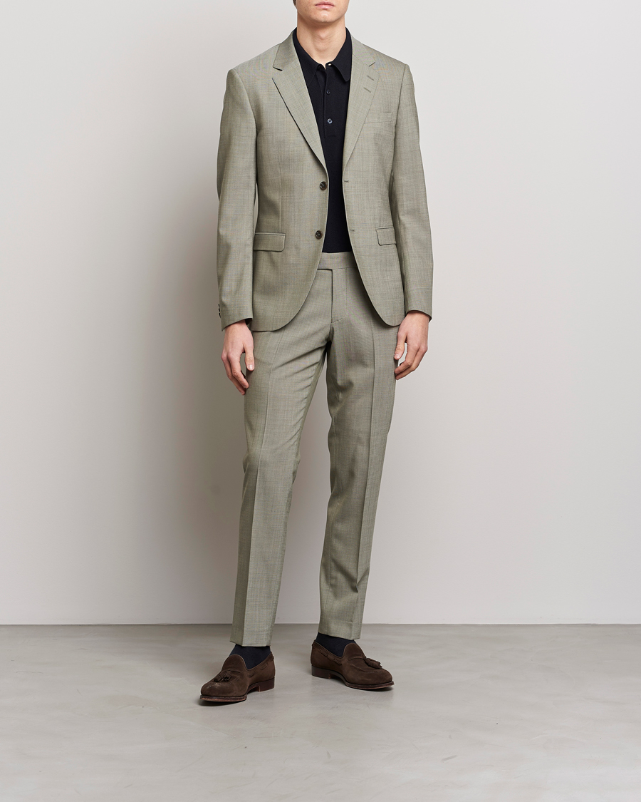 Herren | Hosen | Tiger of Sweden | Tordon Wool Trousers Uniform Green