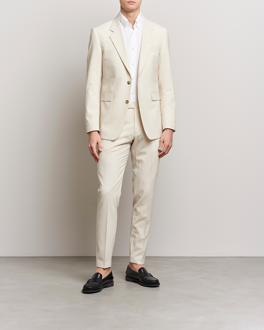 Herren | Hosen | Tiger of Sweden | Tenuta Wool Trousers Light Ivory