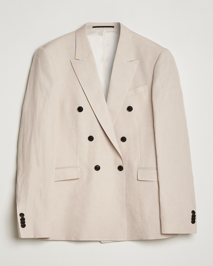 Herren | Sakkos | Tiger of Sweden | Heldin Linen Blazer Cream Sand