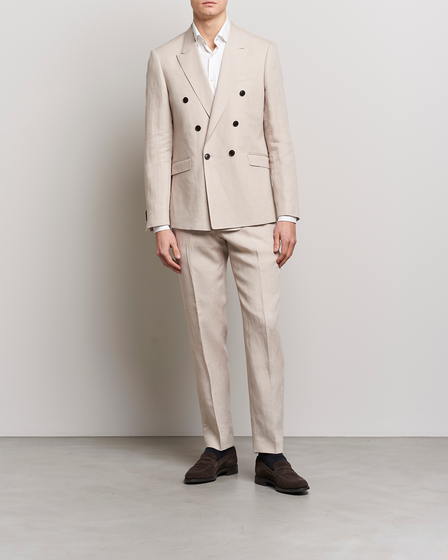 Herren | Sakkos | Tiger of Sweden | Heldin Linen Blazer Cream Sand