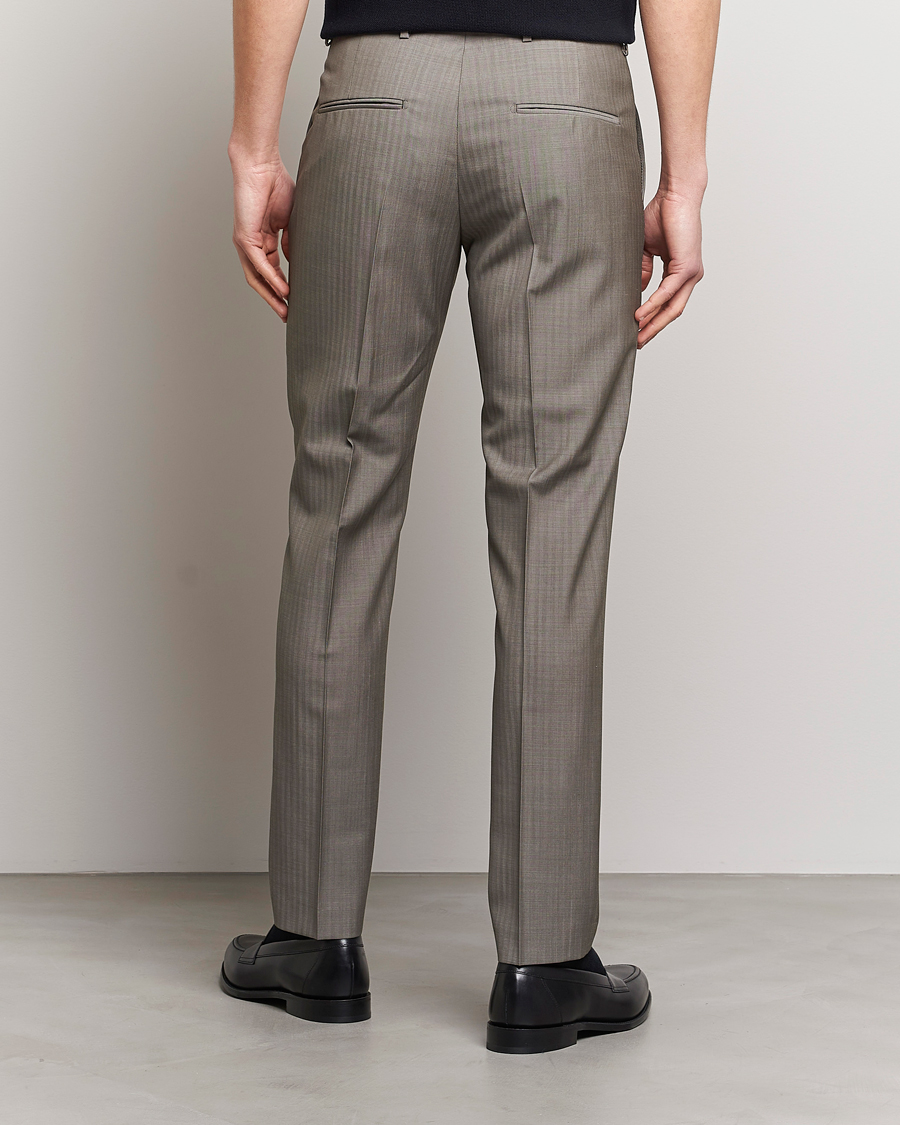 Herren | Hosen | Tiger of Sweden | Tenuta Wool Trousers Dark Sand