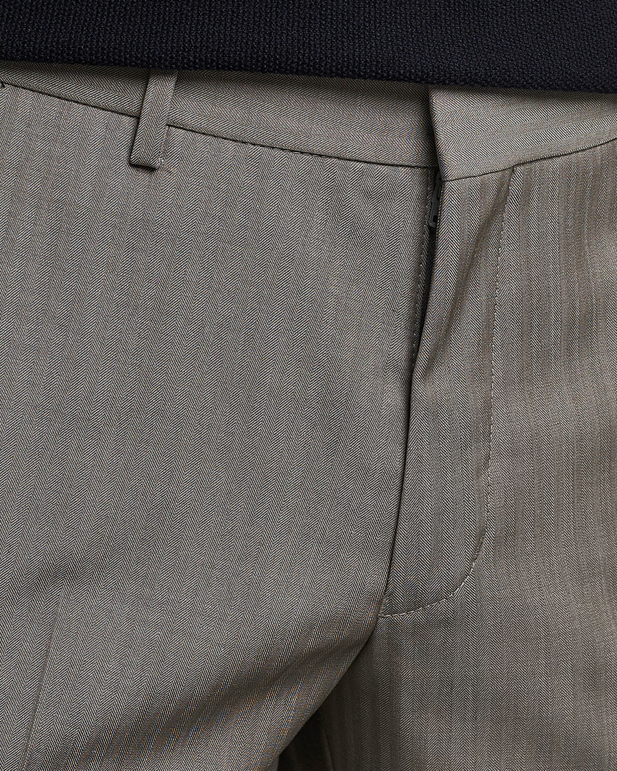 Herren | Hosen | Tiger of Sweden | Tenuta Wool Trousers Dark Sand