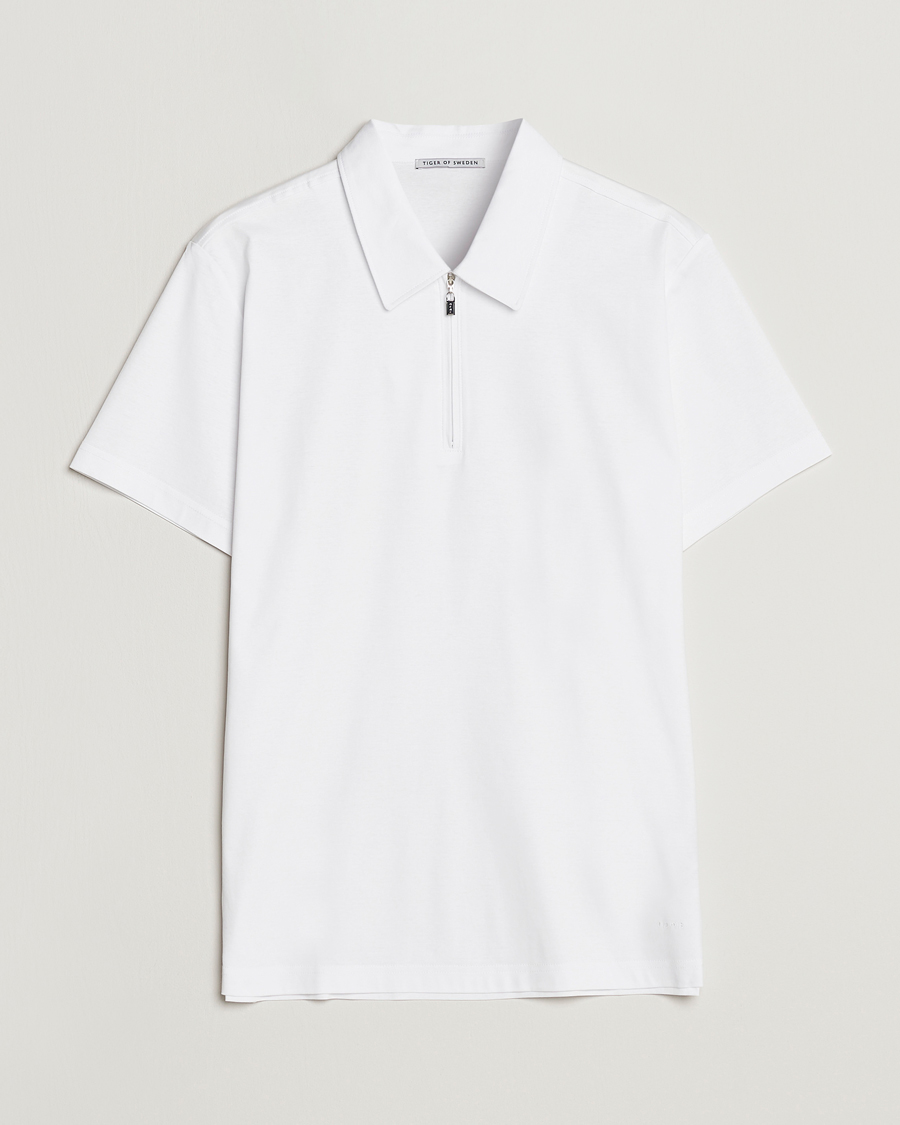 Herren | Hemden | Tiger of Sweden | Laron Mercerized Cotton Shirt Pure White