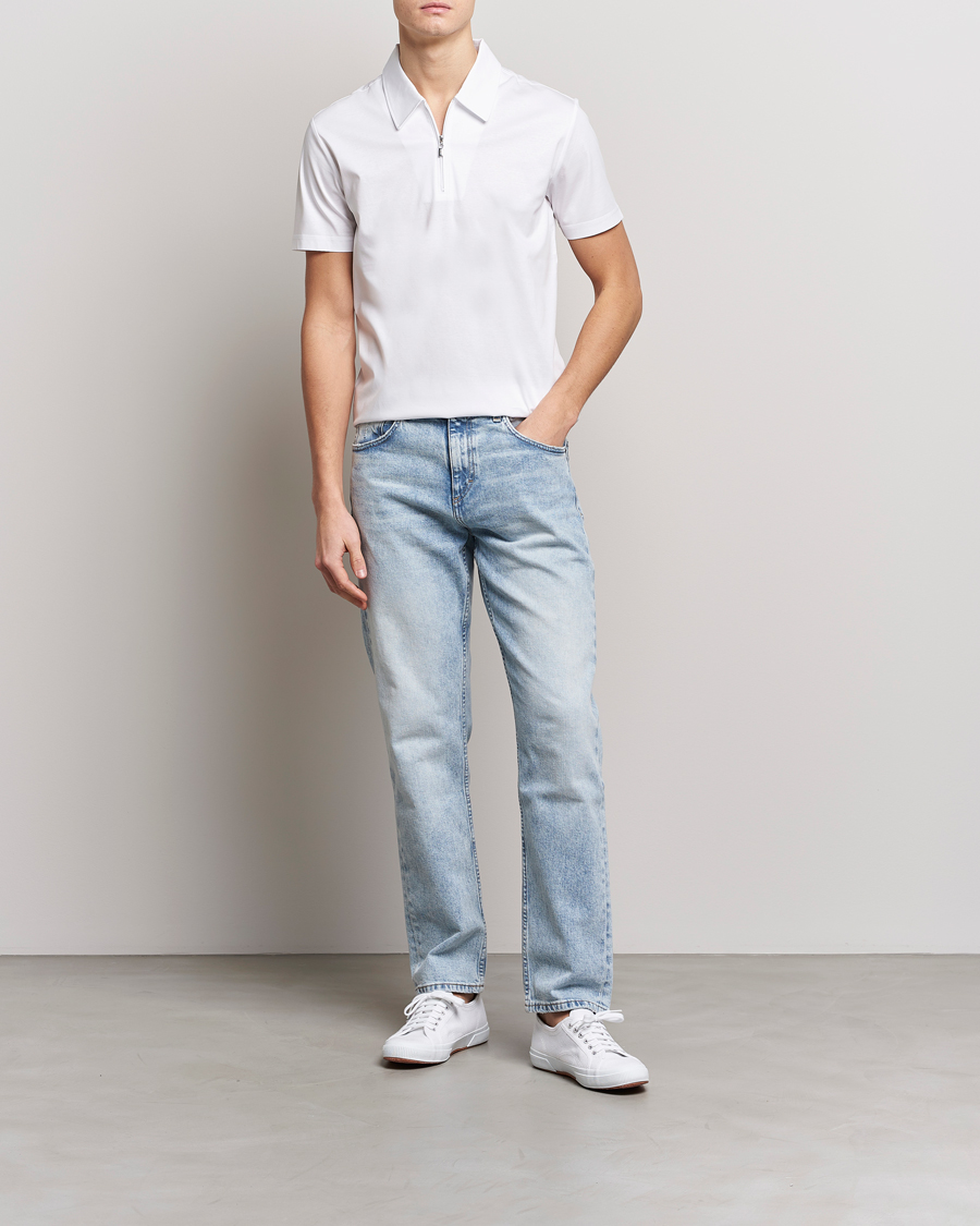Herren | Hemden | Tiger of Sweden | Laron Mercerized Cotton Shirt Pure White