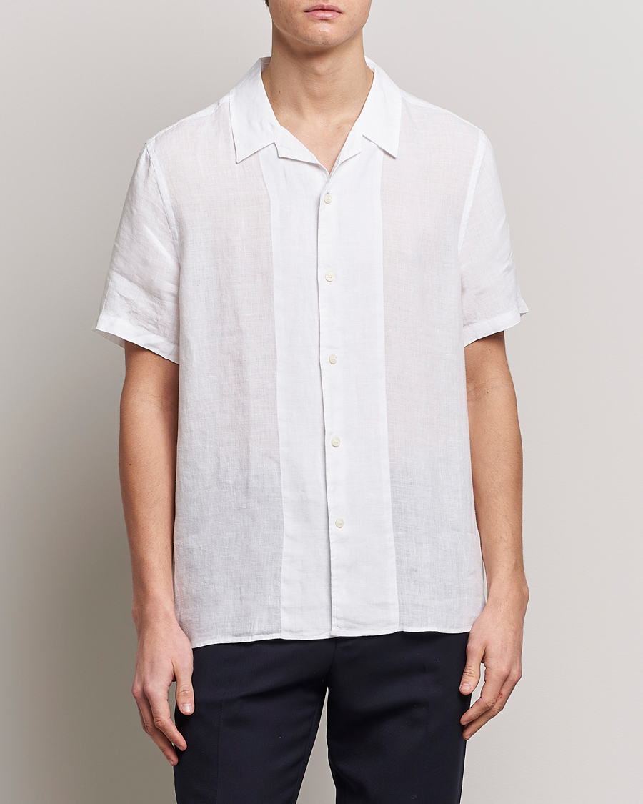 Herren | Hemden | Tiger of Sweden | Riccerdo Linen Shirt Pure White