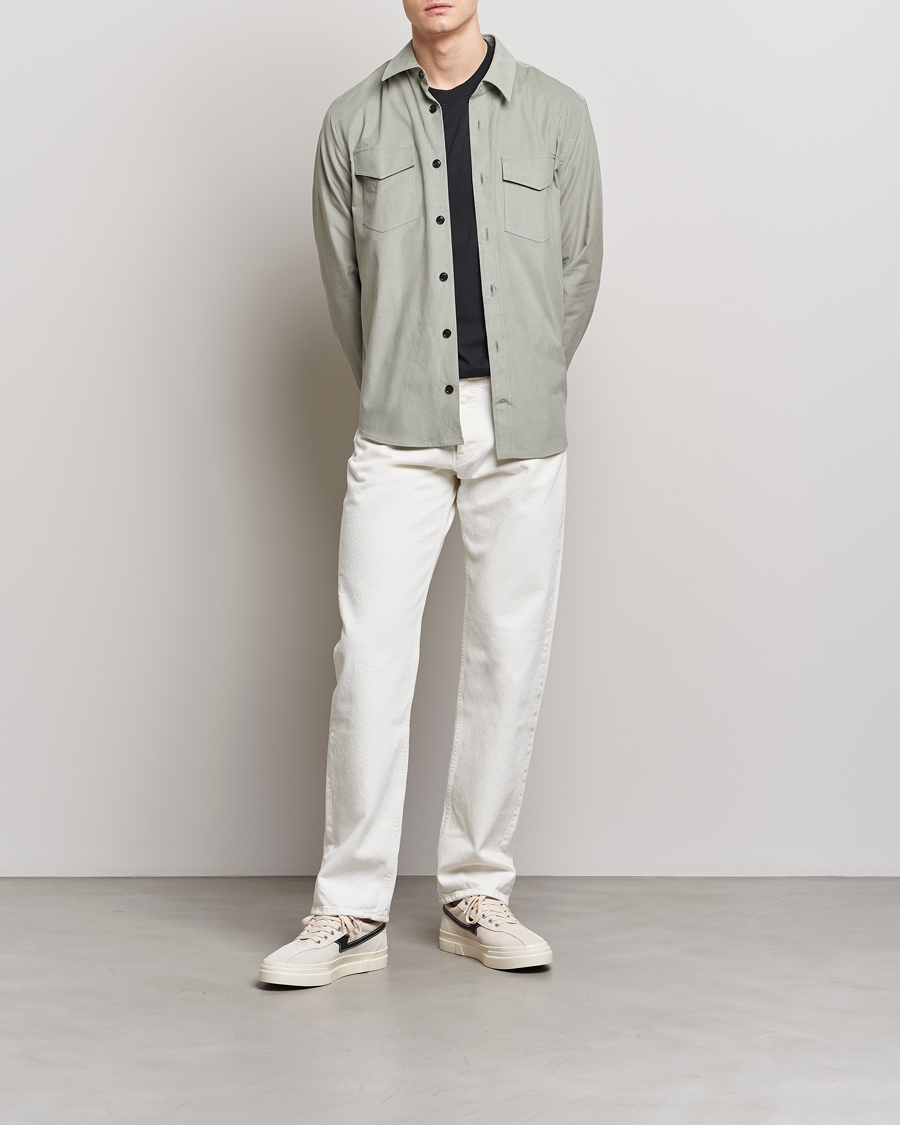 Herren | Hemden | Tiger of Sweden | Arnou Cotton Overshirt Shadow
