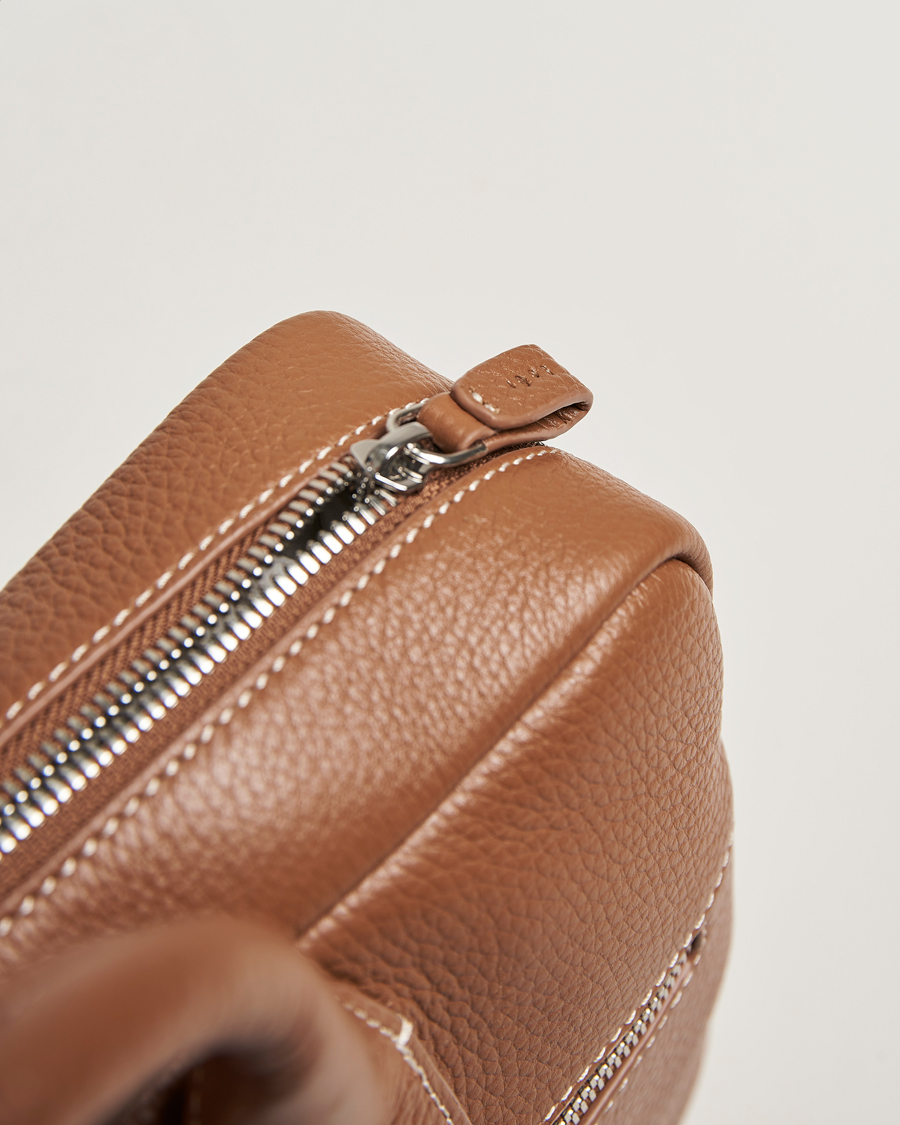 Herren | Tiger of Sweden Beckholmen Cow Leather Computer Bag Caramel Cafe | Tiger of Sweden | Beckholmen Cow Leather Computer Bag Caramel Cafe