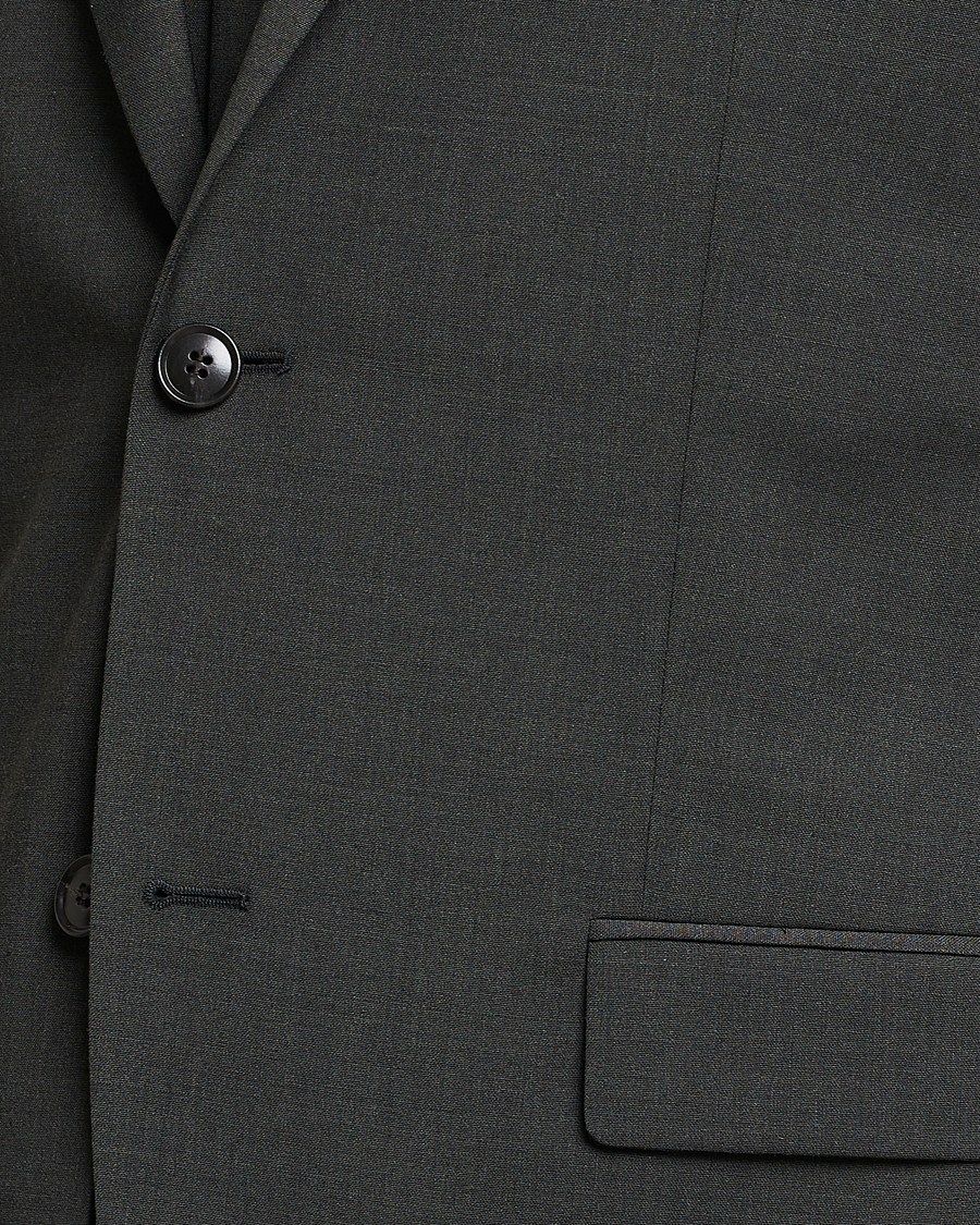 Herren | Sakkos | Tiger of Sweden | Jerretts Wool Travel Suit Blazer Olive Extreme