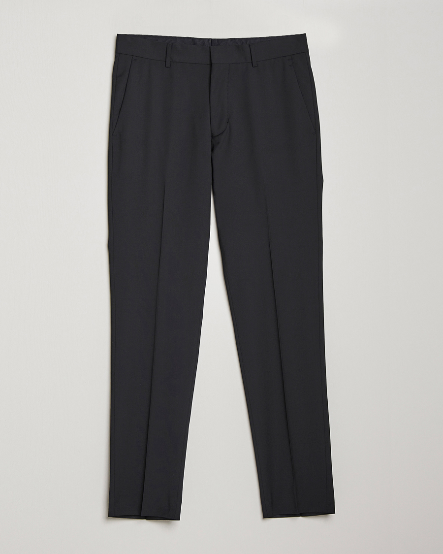 Herren | Hosen | Tiger of Sweden | Tenuta Wool Travel Suit Trousers Black