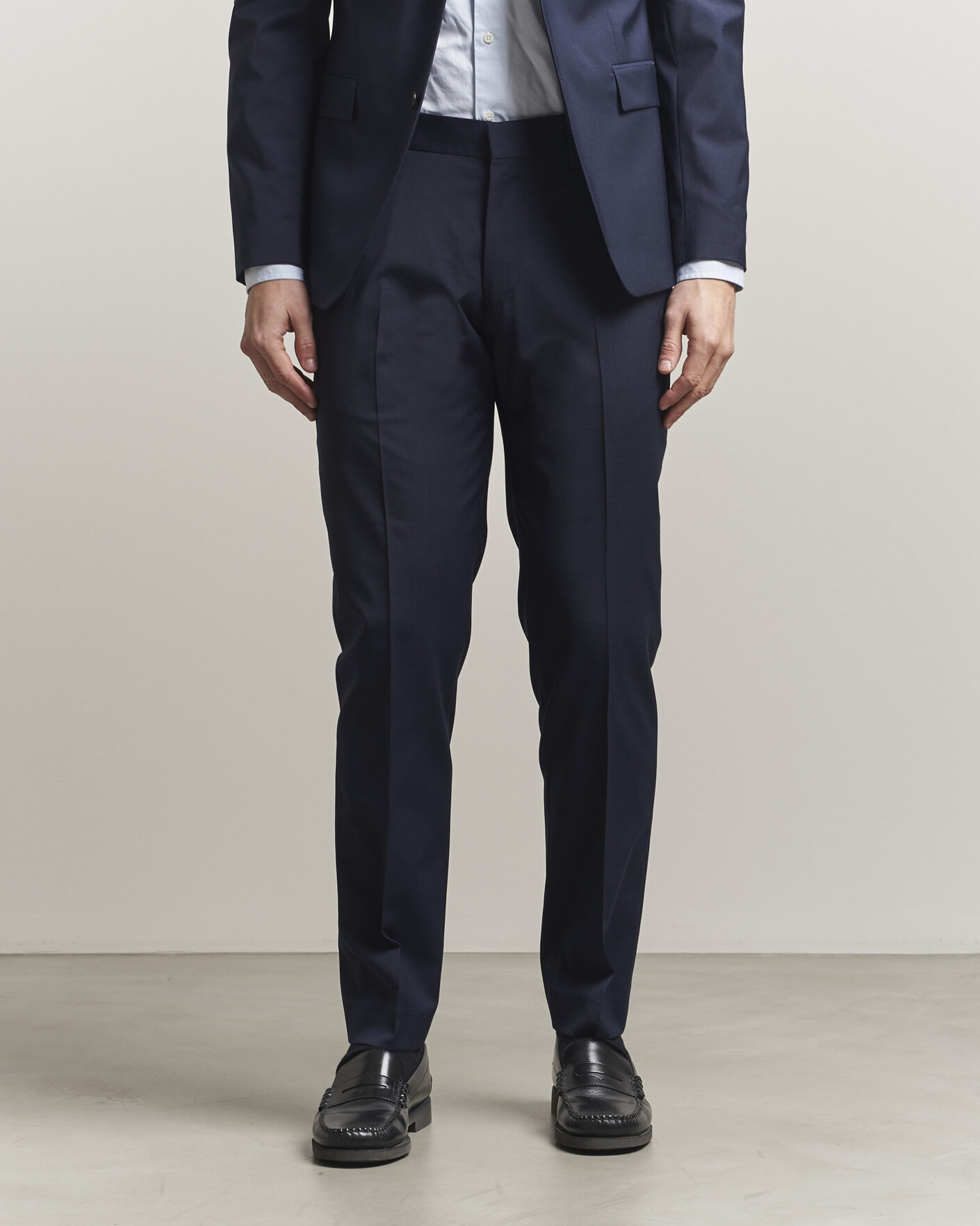Herren | Hosen | Tiger of Sweden | Tenuta Wool Travel Suit Trousers Royal Blue