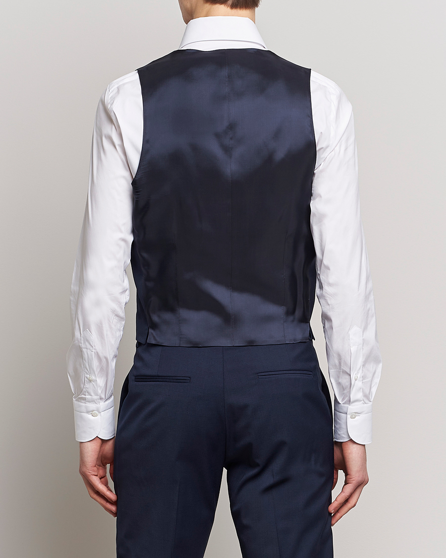 Herren | Sakkos | Tiger of Sweden | Wayde Wool Travel Waistcoat Royal Blue