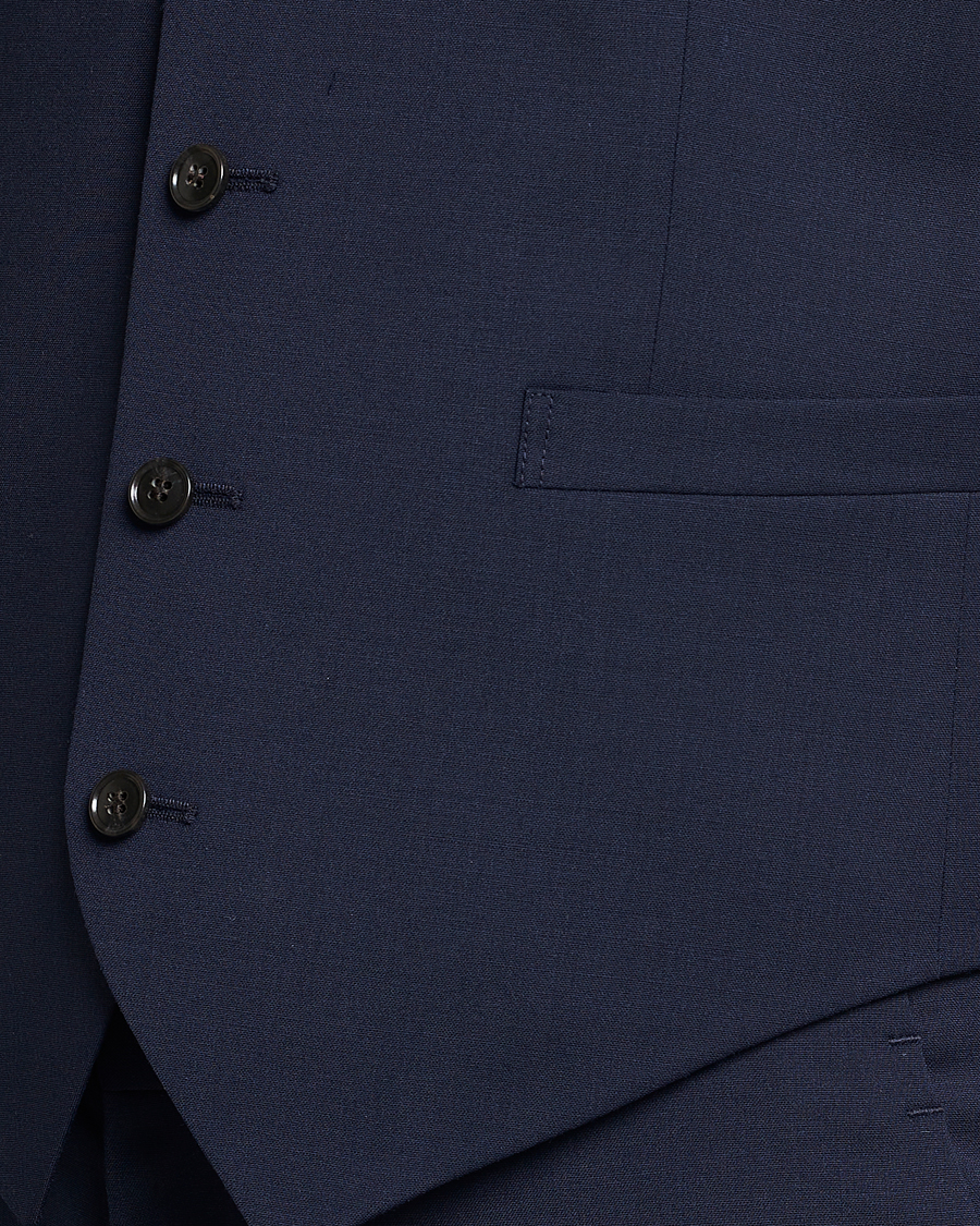 Herren | Sakkos | Tiger of Sweden | Wayde Wool Travel Waistcoat Royal Blue