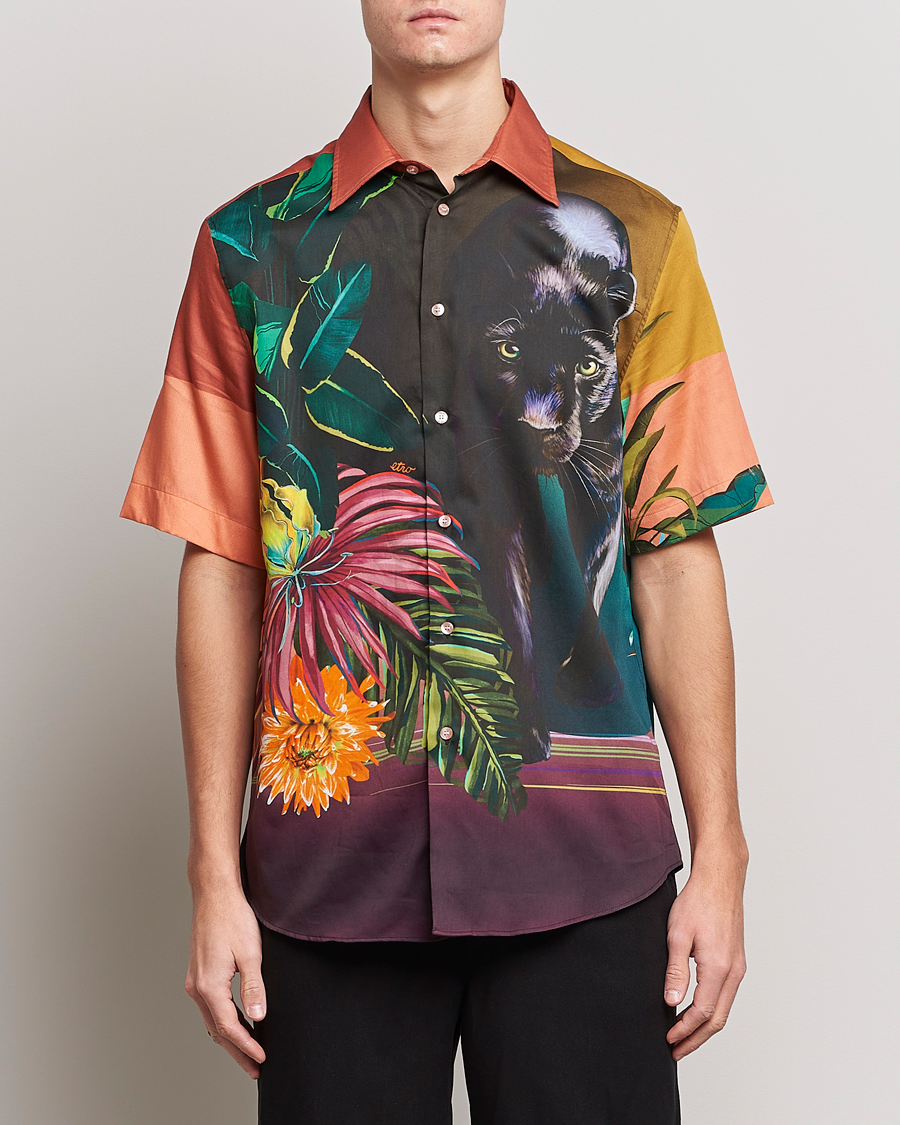 Herren | Hemden | Etro | Printed Camp Collar Shirt Multicolor