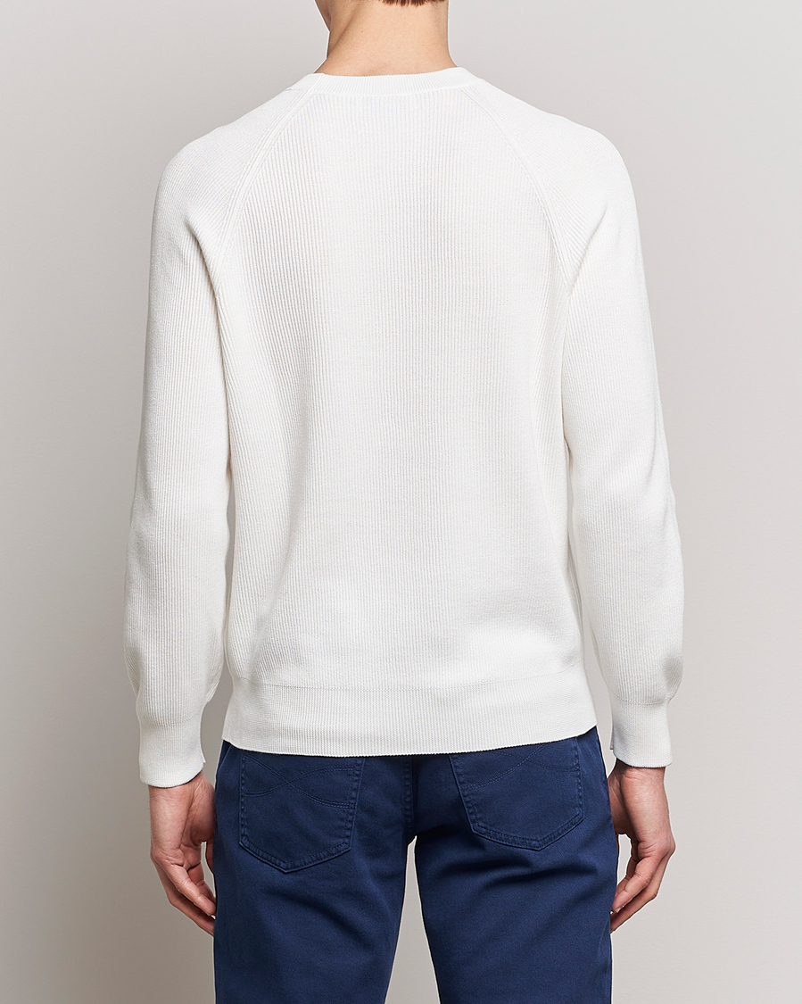 Herren | Pullover | Brunello Cucinelli | Rib Stitch Crew Neck Sweater Panama