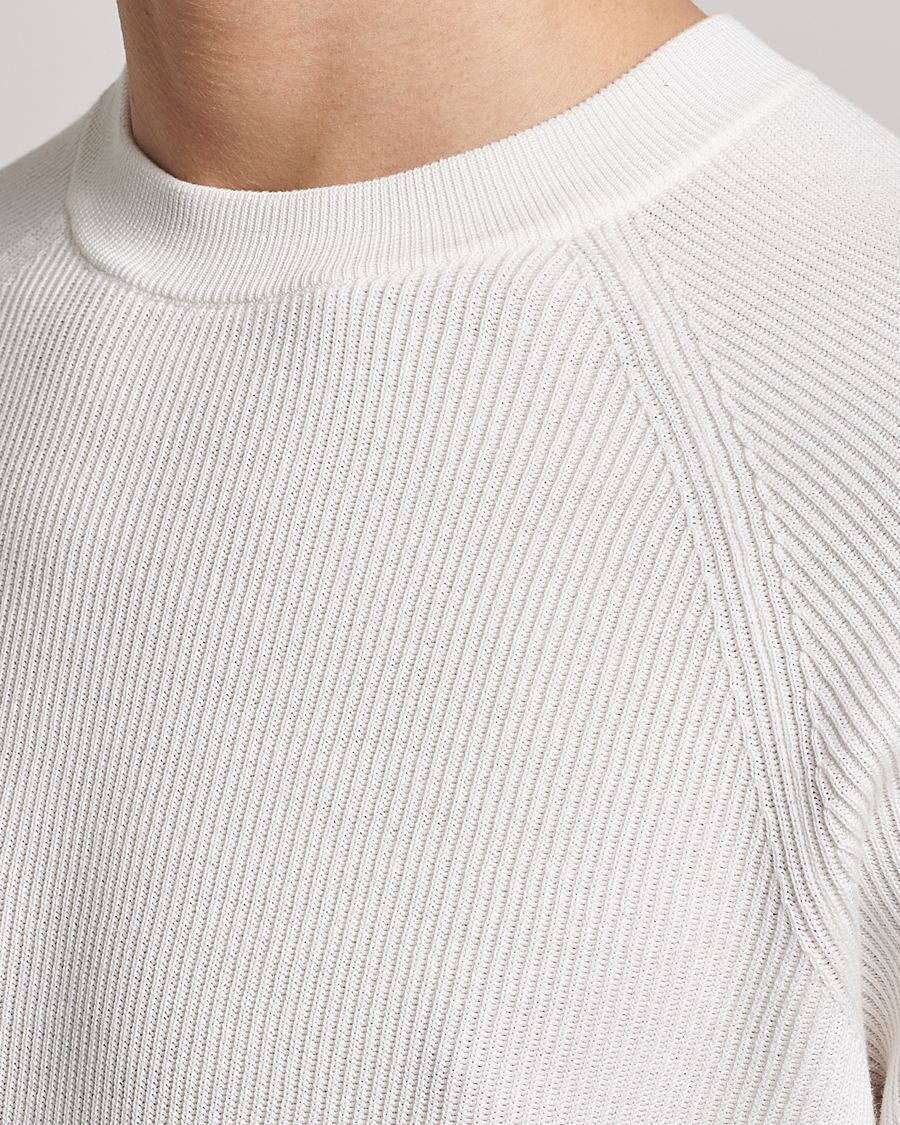 Herren | Pullover | Brunello Cucinelli | Rib Stitch Crew Neck Sweater Panama