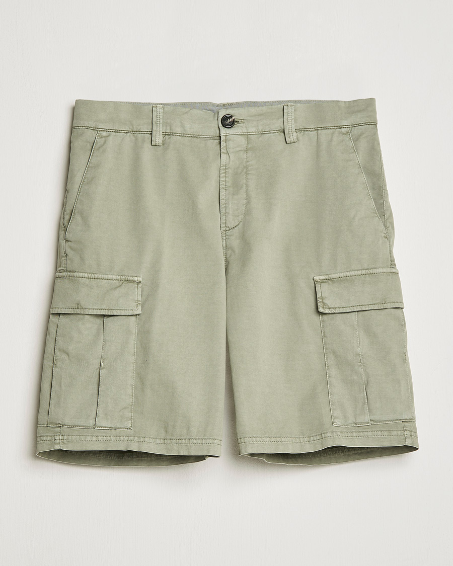Herren | Shorts | Brunello Cucinelli | Cargo Shorts Sage Green