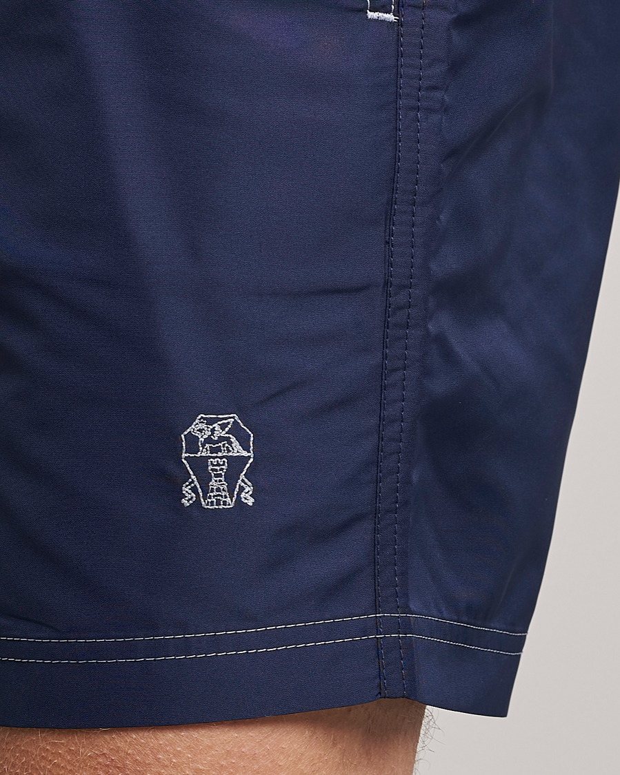 Herren | Badehosen | Brunello Cucinelli | Nylon Swim Trunks Navy