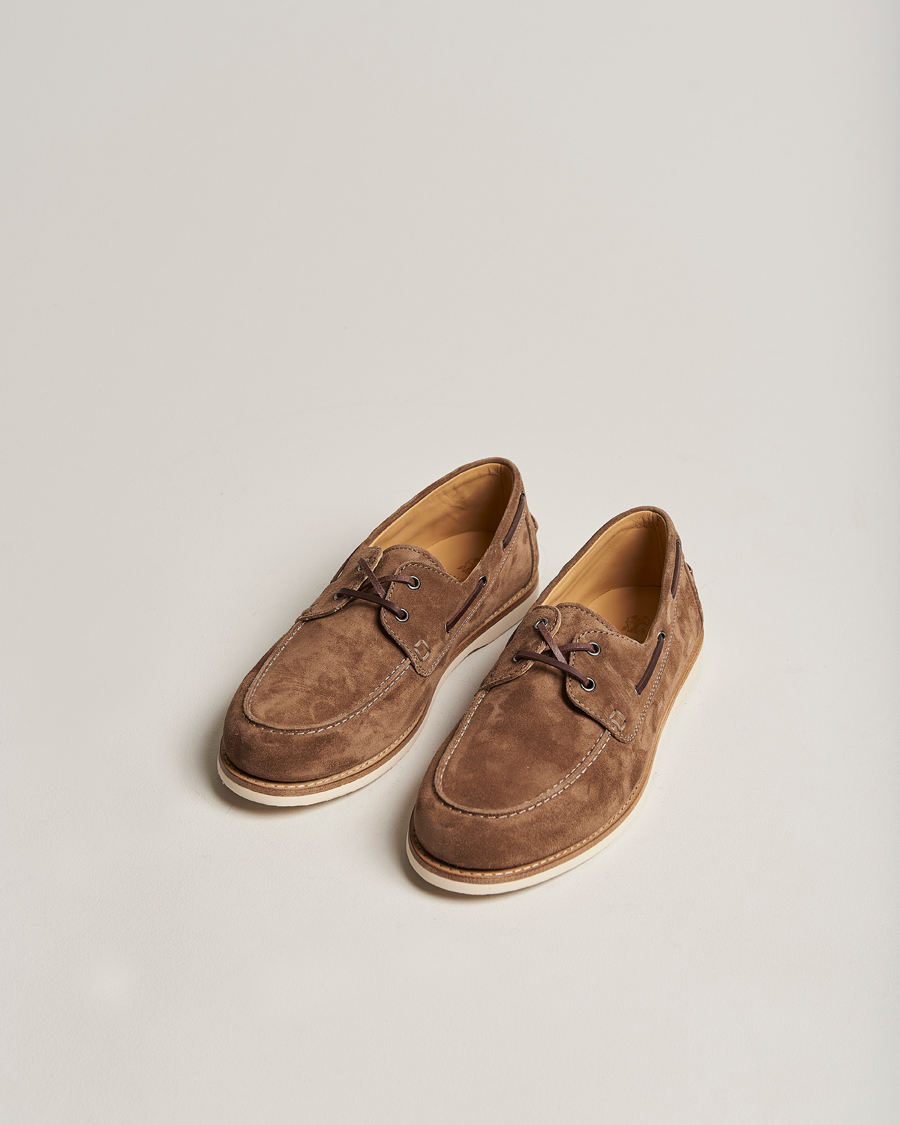 Herren | Brunello Cucinelli Boat Shoe Brown Suede | Brunello Cucinelli | Boat Shoe Brown Suede