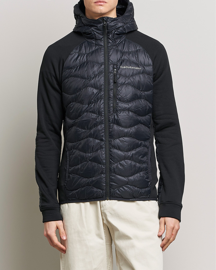 Herren | Jacken | Peak Performance | Helium Hooded Hybrid Black