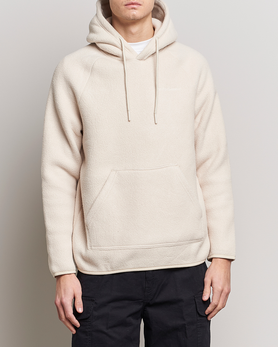 Herren | Pullover | Peak Performance | Fleece Hood Sand Fog