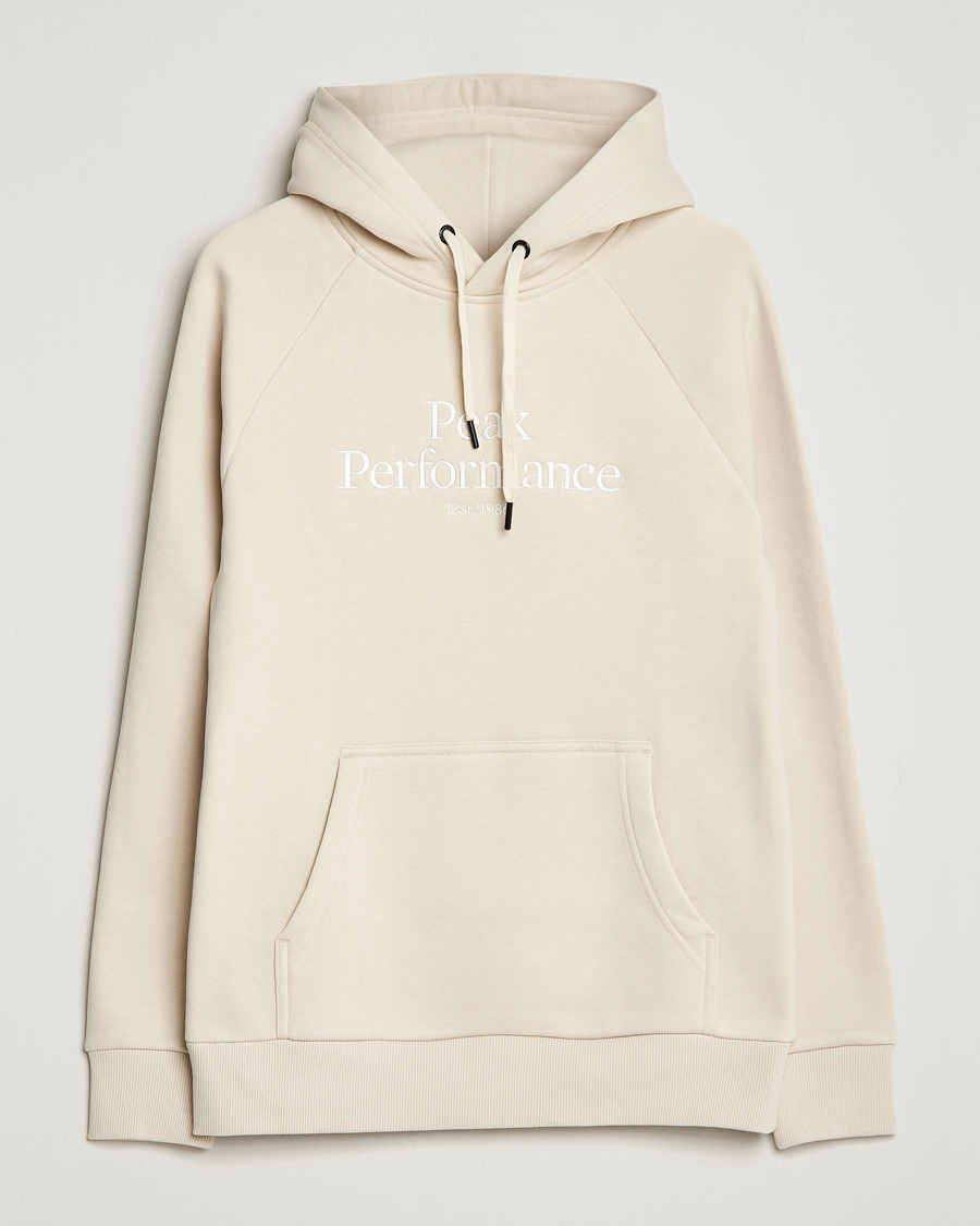 Herren | Pullover | Peak Performance | Original Logo Hoodie Sand Fog