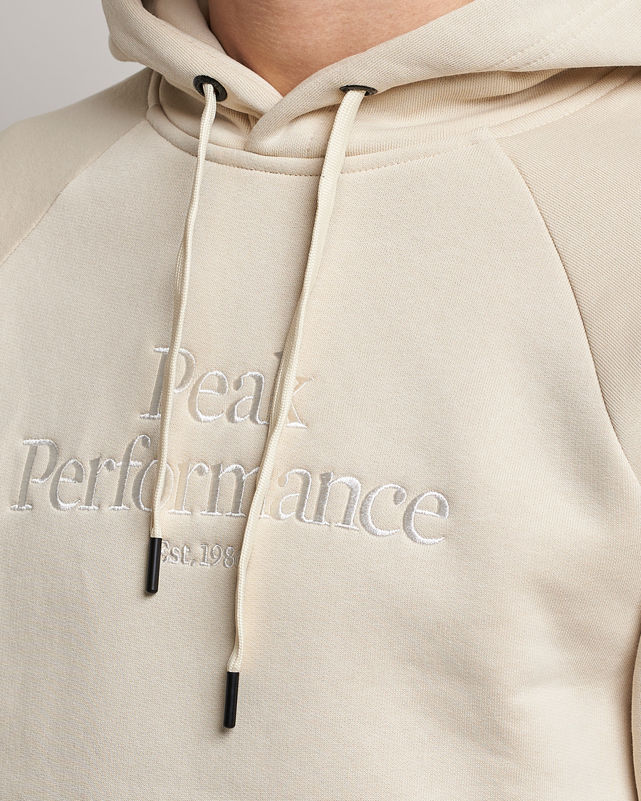 Herren | Pullover | Peak Performance | Original Logo Hoodie Sand Fog
