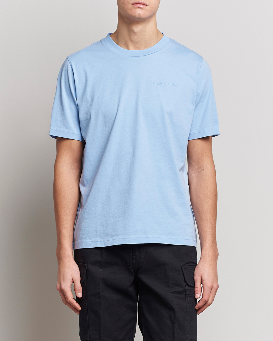 Herren | T-Shirts | Peak Performance | Original Small Logo Tee Amity Blue