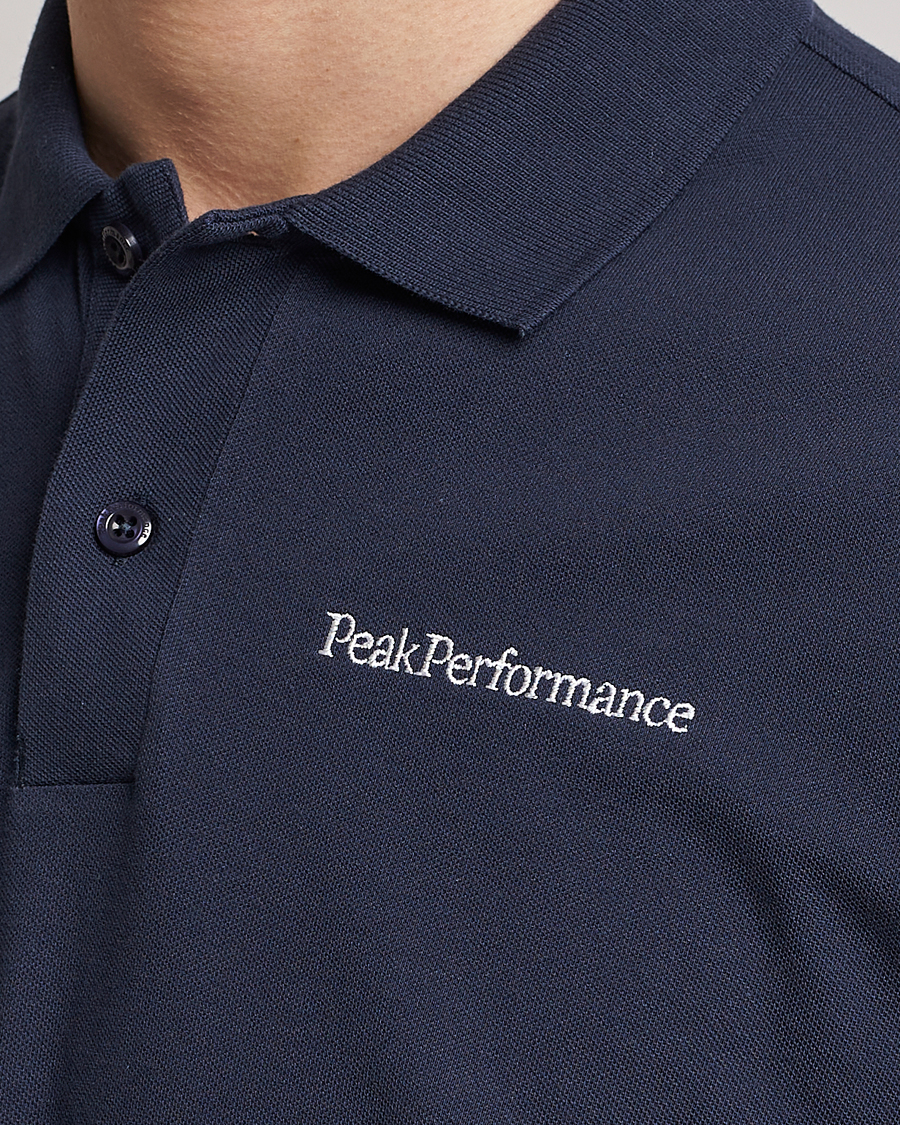 Herren | Poloshirts | Peak Performance | Original Polo Blue Shadow