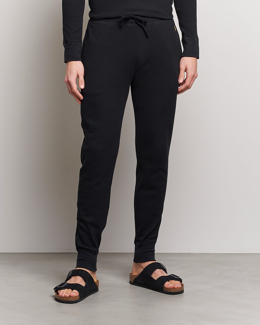 Herren | Hosen | Polo Ralph Lauren | Waffle Sweatpants Black