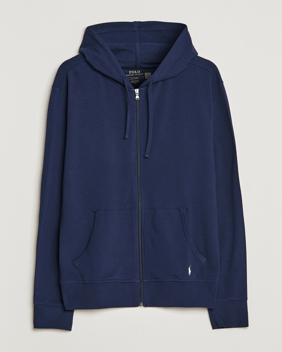 Herren | Pullover | Polo Ralph Lauren | Cotton Jersey Long Sleeve Hoodie Cruise Navy