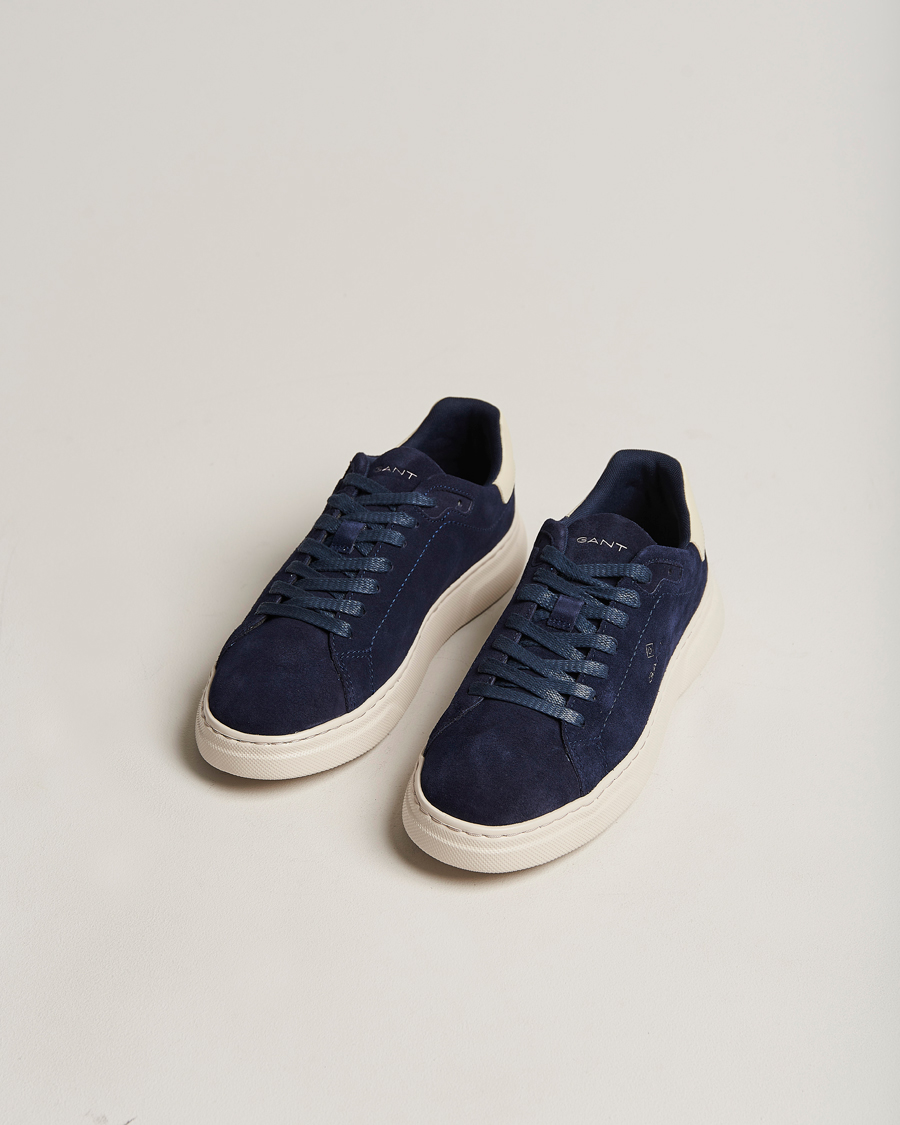 Herren | GANT Joree Lightweight Suede Sneaker Marine | GANT | Joree Lightweight Suede Sneaker Marine