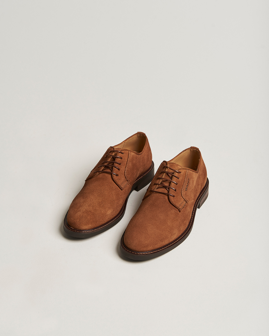 Herren | GANT St Akron Suede Derby Cognac | GANT | St Akron Suede Derby Cognac