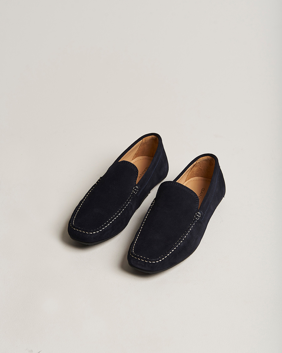 Herren | GANT Mc Bay Suede Car Shoe Marine | GANT | Mc Bay Suede Car Shoe Marine