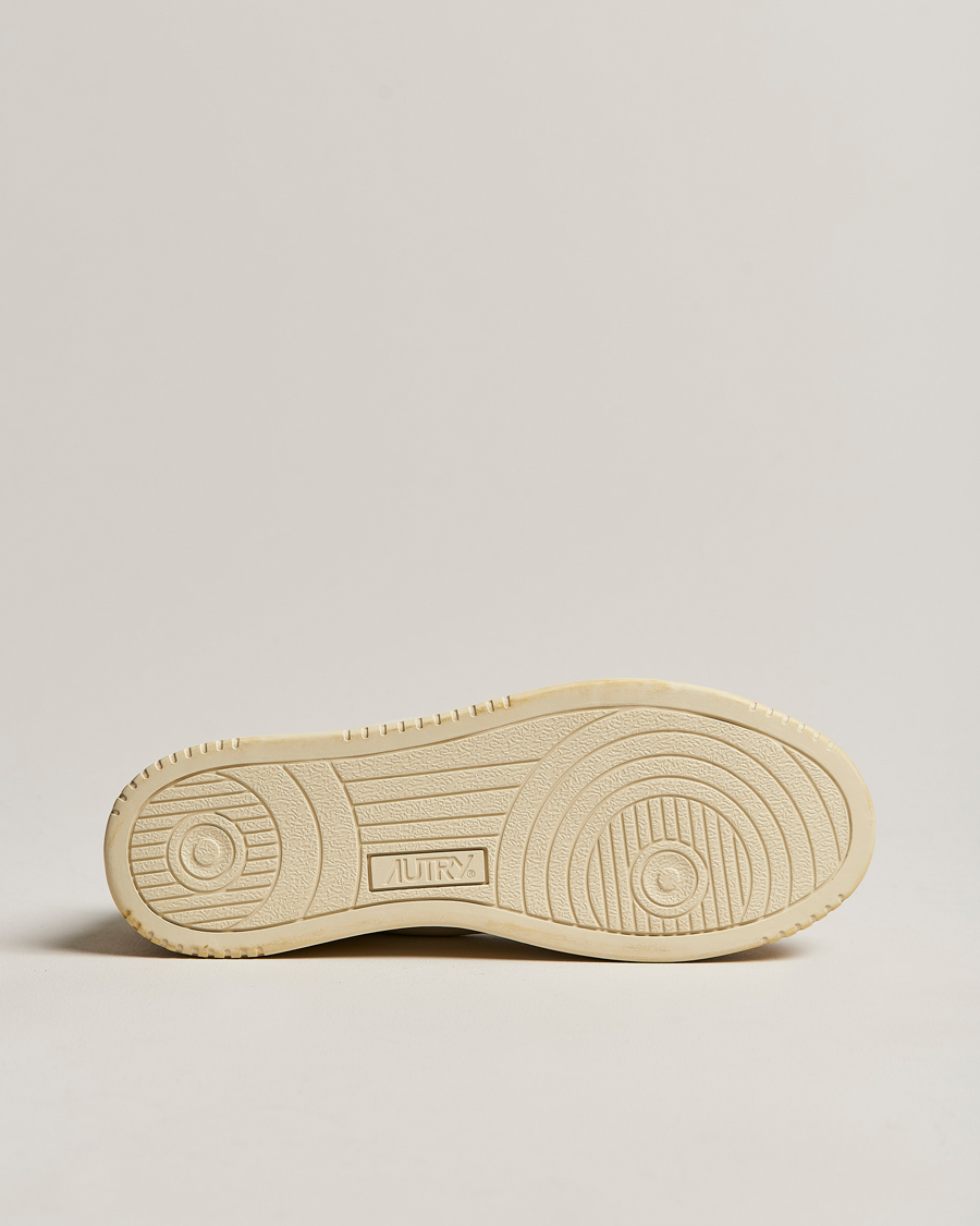 Herren | Autry Super Vintage Low Leather/Suede Sneaker Leat White | Autry | Super Vintage Low Leather/Suede Sneaker Leat White