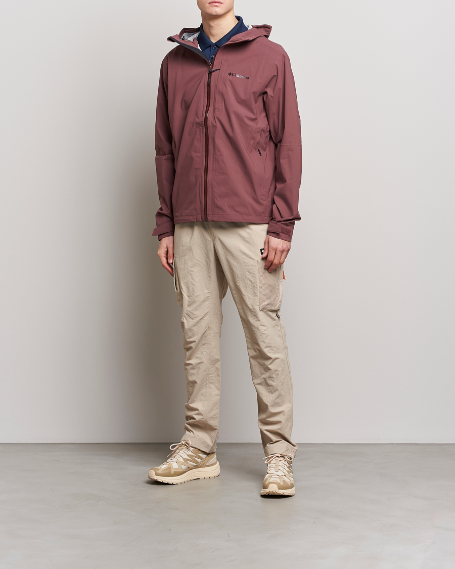 Herren | Jacken | Columbia | Omni Tech Ampli Dry Shell Jacket Light Raisin