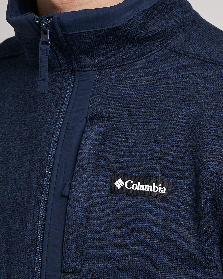Herren | Pullover | Columbia | Sweater Weather Full Zip Fleece Collegiate Navy
