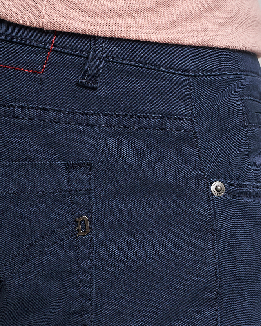 Herren | Hosen | Dondup | George Gabardine 5-Pocket Navy